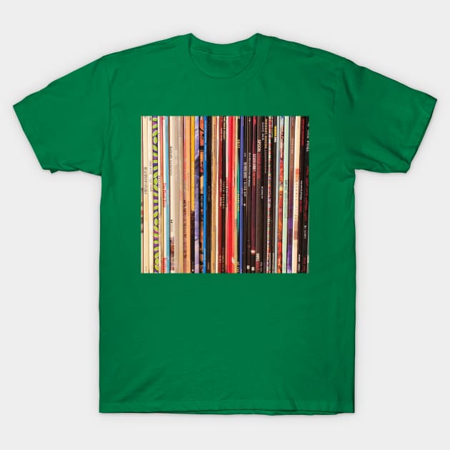 Indie Rock Vinyl Records T-Shirt by iheartrecords